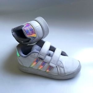 Adidas kids 10 rainbow shine stipes